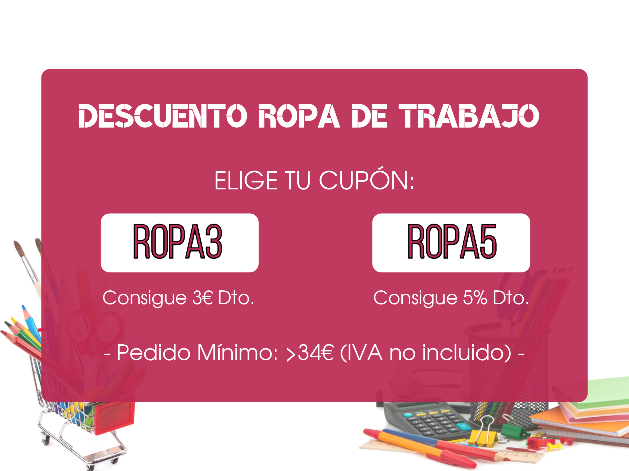 Cupones best sale de ropa